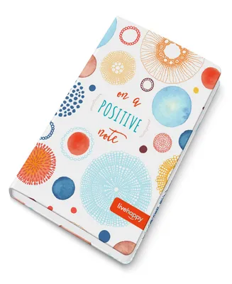 Corso Live Happy Notebook Gratitude Journal, Daily Quote on Mindful Living, Business Notebook, Personal Diary