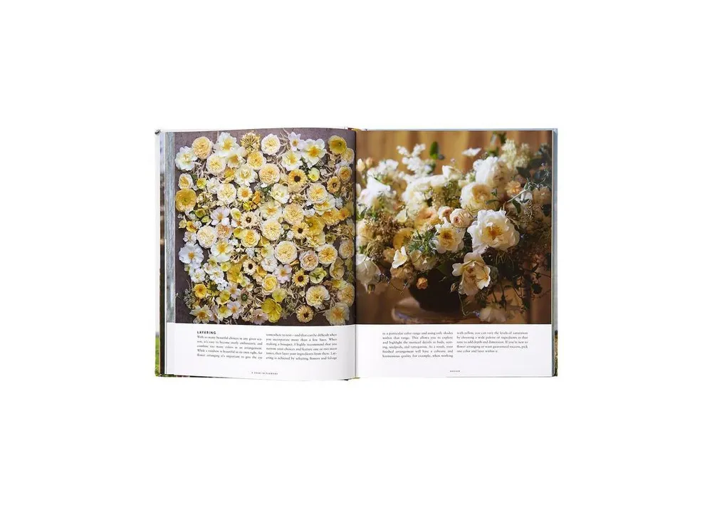 Floret Farm's A Year in Flowers: Designing Gorgeous Arrangements for Every Season (Flower Arranging Book, Bouquet and Floral Design Book) by Erin Benz