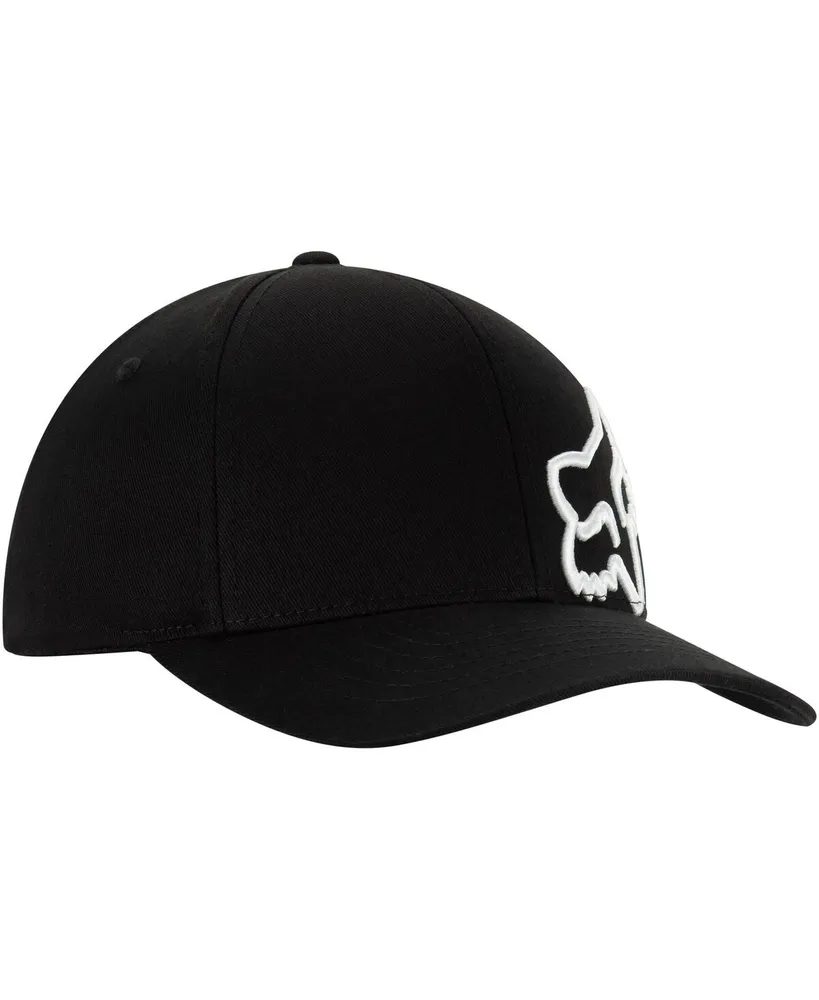 Big Boys Black, White Fox Racing Flex 45 Flexfit Hat