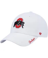 Women's '47 White Ohio State Buckeyes Miata Clean Up Adjustable Hat