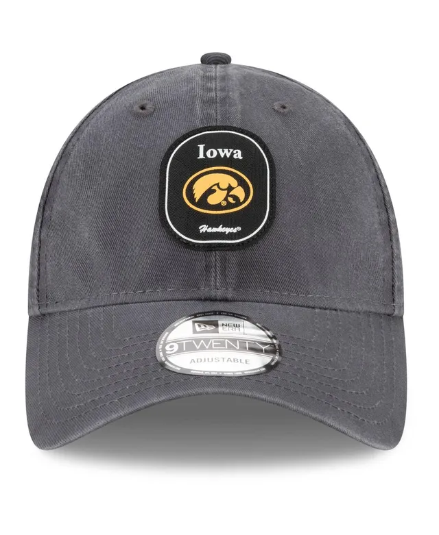 Men's New Era Black Iowa Hawkeyes Plaid Trapper Hat