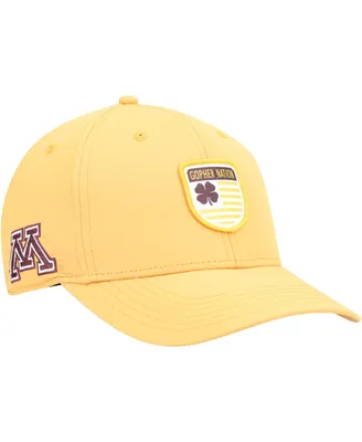 Men's Gold Minnesota Golden Gophers Nation Shield Snapback Hat