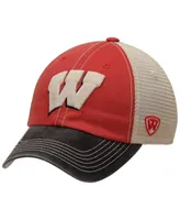 Men's Wisconsin Badgers Top of the World Offroad Trucker Adjustable Hat - Cardinal