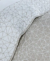 Southshore Fine Linens Geometric Maze 3-Pc. Quilt Set, Full/Queen