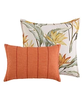 Tommy Bahama Home Birds of Paradise Cotton and Polyster fill 4 Piece Comforter Bonus Set, King