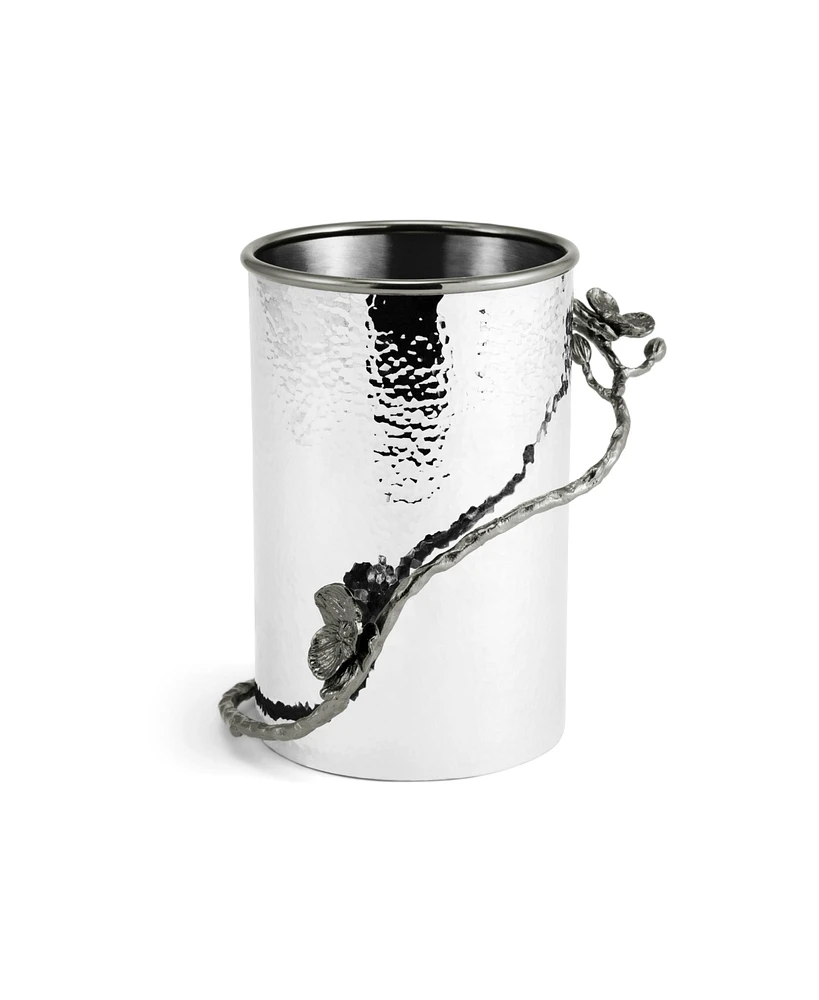 Michael Aram Black Orchid Utensil Holder - Silver