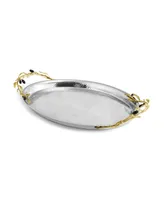 Michael Aram Olive Branch Serving Tray - Gold