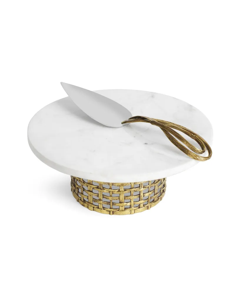 Michael Aram Palm Cake Stand - Gold