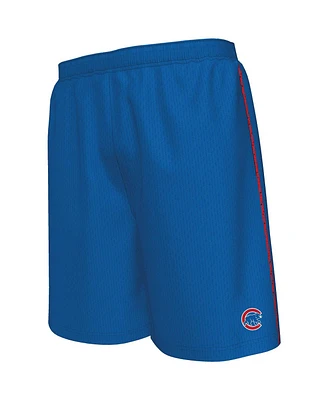 Men's Majestic Royal Chicago Cubs Big and Tall Mesh Shorts