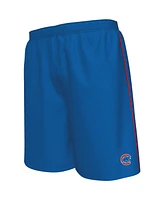 Men's Majestic Royal Chicago Cubs Big Tall Mesh Shorts