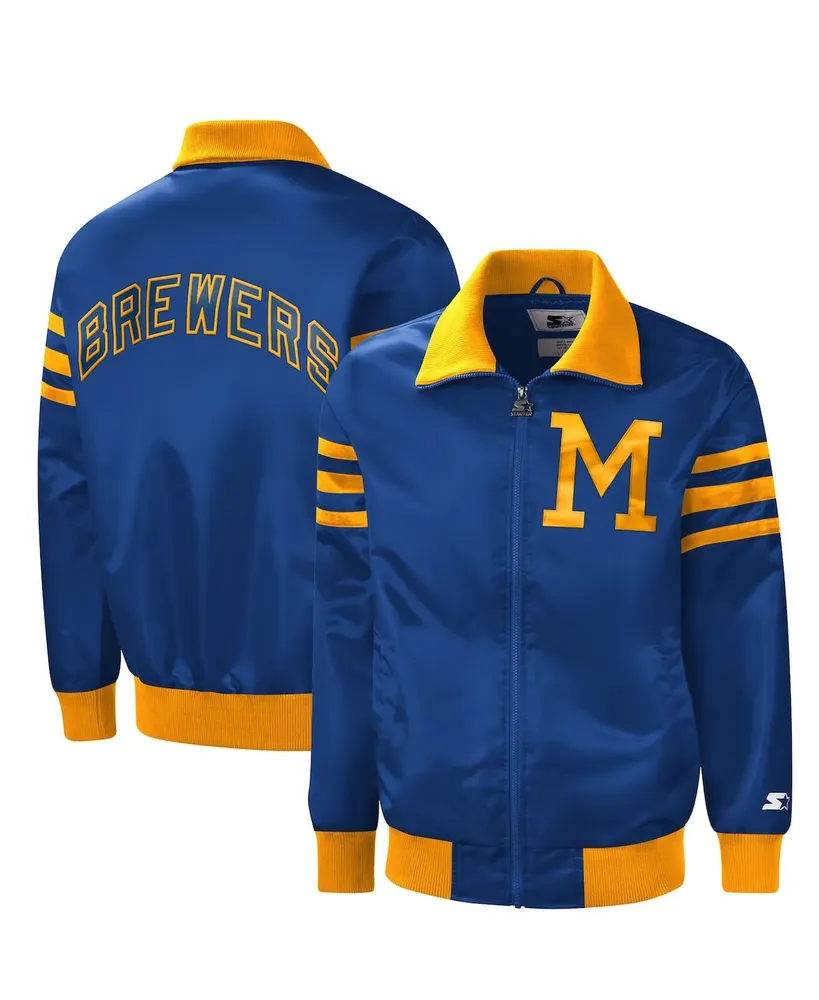 Milwaukee Brewers Starter Blue Jacket