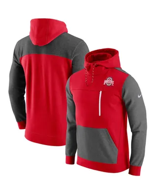 Men's Nike Scarlet Ohio State Buckeyes Av-15 2.0 Pullover Hoodie