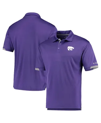 Men's Colosseum Purple Kansas State Wildcats Santry Polo Shirt