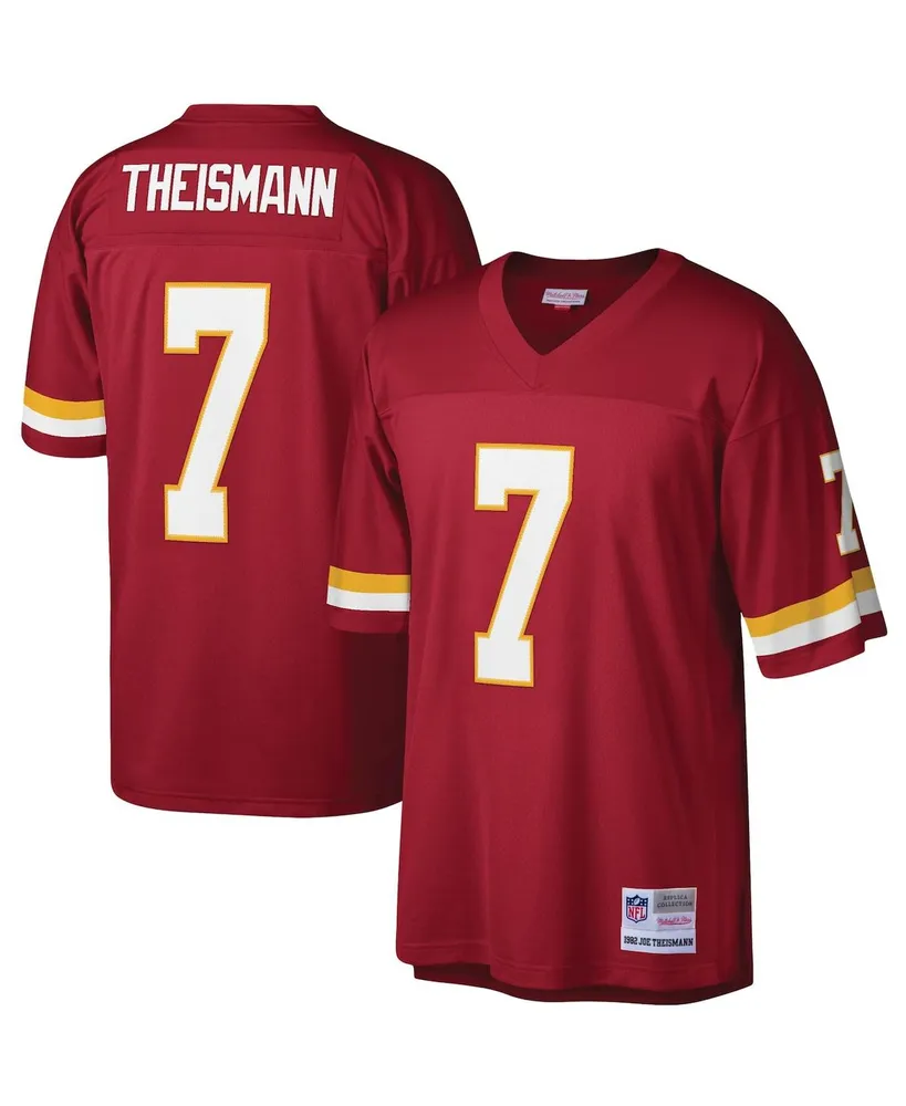 Men's Mitchell & Ness Joe Theismann Burgundy Washington Football Team Legacy Replica Jersey