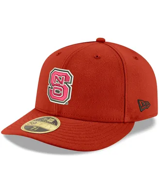 Men's New Era Red Nc State Wolfpack Basic Low Profile 59Fifty Fitted Hat