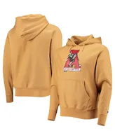 Men's Champion Gold Alabama Crimson Tide Vintage-Like Washed Reverse Weave Pullover Hoodie