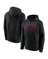 Men's Fanatics Black Texas A&M Aggies Favorite Longshot Pullover Hoodie