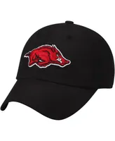 Men's Top of The World Black Arkansas Razorbacks Staple Adjustable Hat