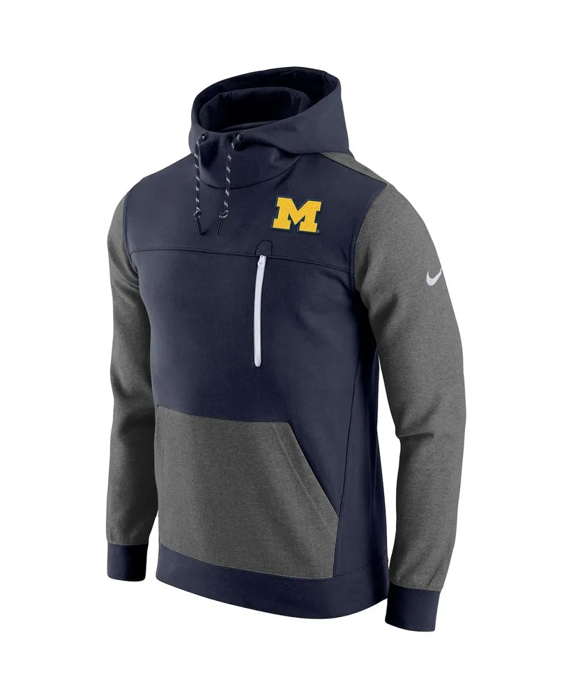 Men's Nike Navy Michigan Wolverines Av-15 2.0 Pullover Hoodie