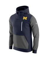 Men's Nike Navy Michigan Wolverines Av-15 2.0 Pullover Hoodie