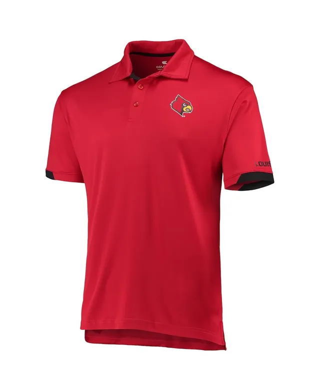 Colosseum Men's Louisville Cardinals Birdie Polo