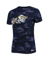 Women's Under Armour Camo Navy Midshipmen T-shirt