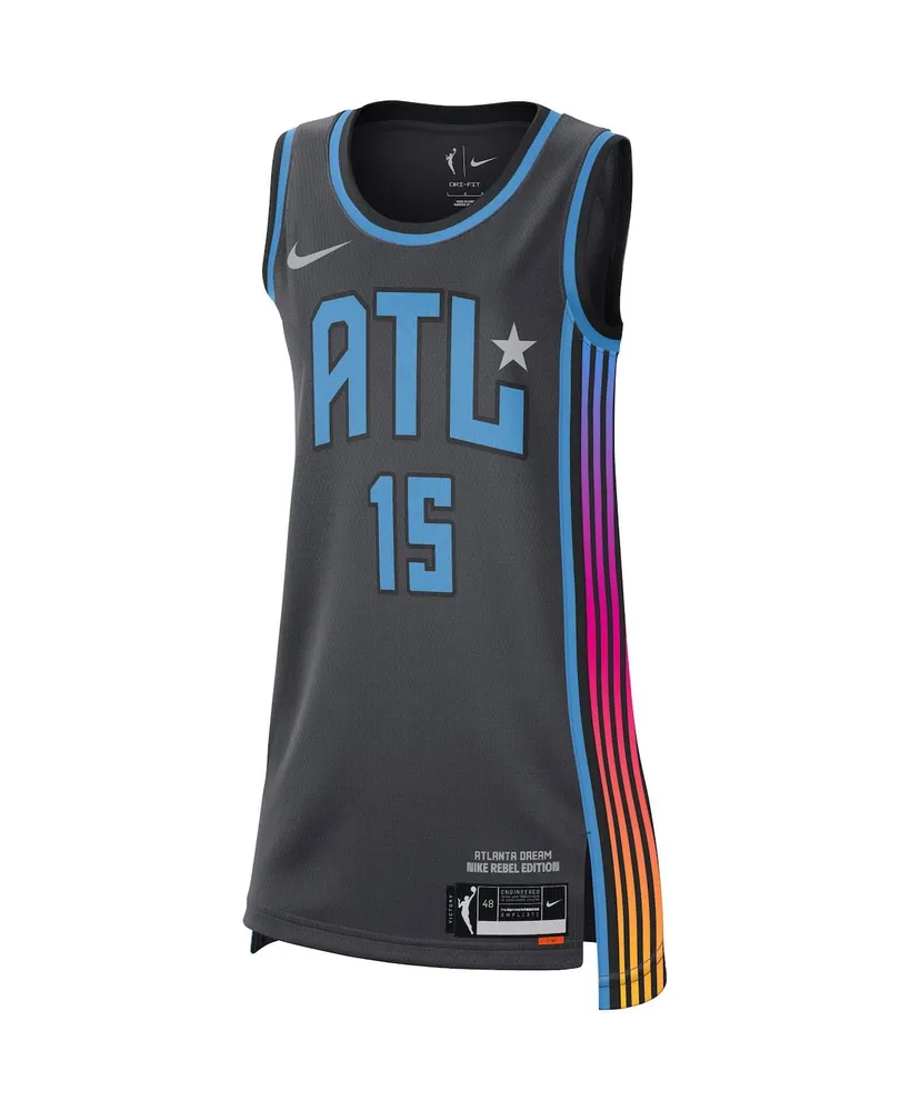 Women's Nike Tiffany Hayes Black Atlanta Dream Rebel Edition Jersey