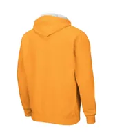 Men's Colosseum Tennessee Orange Volunteers Big and Tall Full-Zip Hoodie