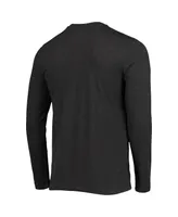 Men's Concepts Sport Crimson, Heathered Charcoal Alabama Crimson Tide Meter Long Sleeve T-shirt and Pants Sleep Set