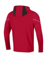 Men's Under Armour Red Texas Tech Raiders 2021 Sideline Warm-Up Full-Zip Hoodie