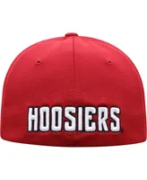 Men's Top of The World Crimson Indiana Hoosiers Reflex Logo Flex Hat