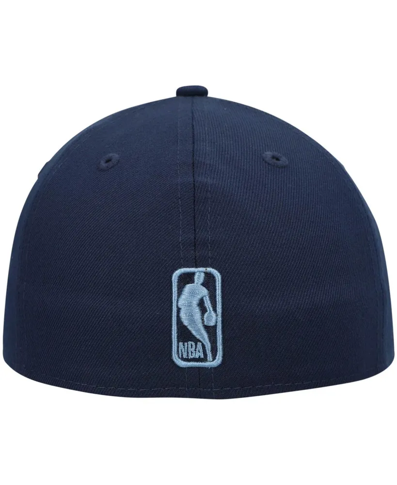 Men's New Era Navy Memphis Grizzlies Team Low Profile 59Fifty Fitted Hat