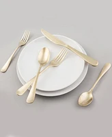 Cambridge Silversmiths Rhiannon Champagne Satin 20-Piece Flatware Set, Service for 4