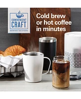 Hamilton Beach Convenient Craft Single-Serve Rapid Cold Brew & Hot Coffee Maker