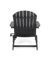 Bellwood Outdoor Acacia Folding Adirondack Chair