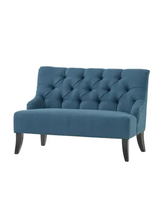 Nicole Contemporary Tufted Settee