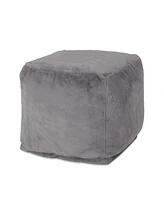 Silkie Modern Glam Cube Pouf