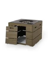 Archie Outdoor Rectangle Fire Pit