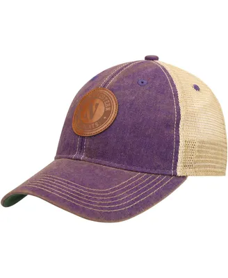 Men's Purple Northwestern Wildcats Target Old Favorite Trucker Snapback Hat