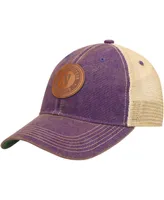 Men's Purple Northwestern Wildcats Target Old Favorite Trucker Snapback Hat