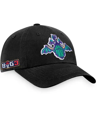 Men's Fanatics Black 3 Headed Monsters Core Adjustable Hat