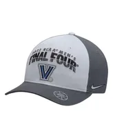 Men's Nike Gray Villanova Wildcats 2022 Ncaa Men's Basketball Tournament March Madness Final Four Regional Champions Locker Room Classic 99 Adjustable