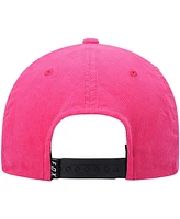 Men's Pink Fox Racing Brushed Snapback Hat