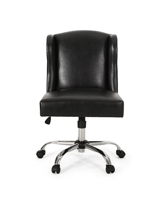 Bergen Contemporary Wingback Swivel Office Chair