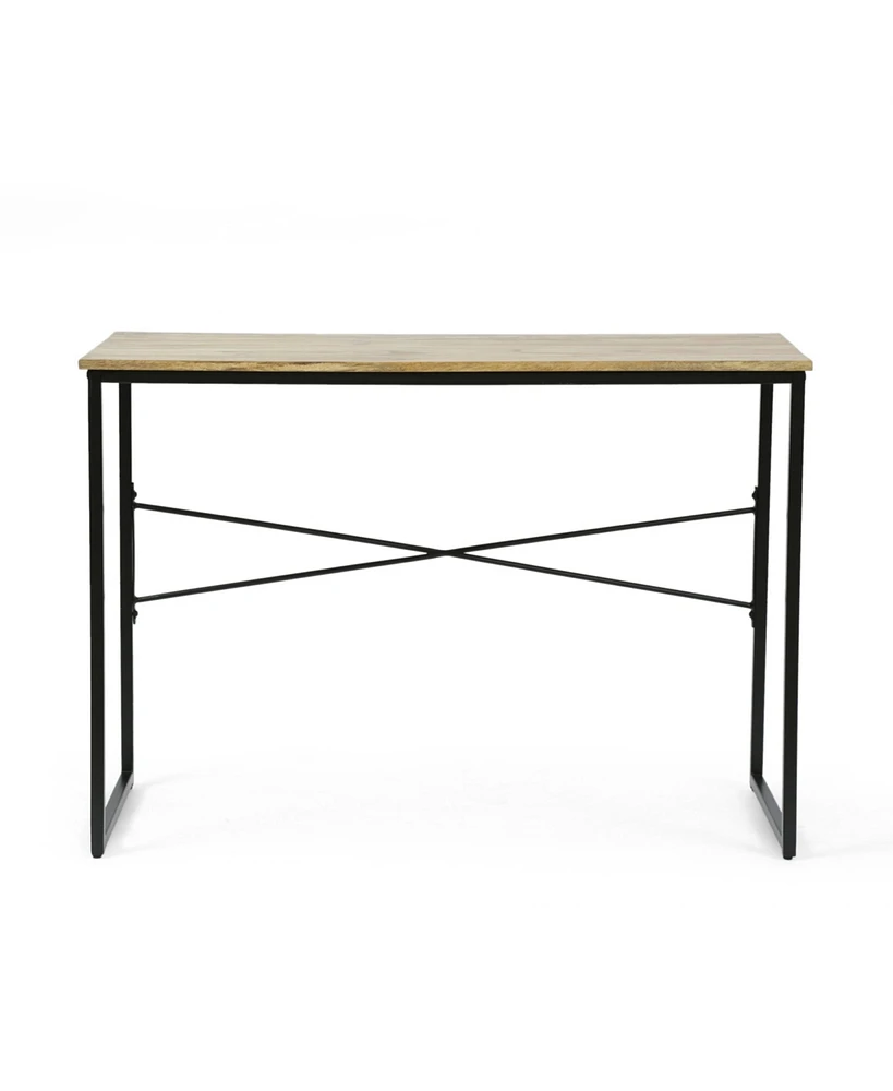 Esom Modern Industrial Handcrafted Wood Desk