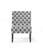 Kassi Contemporary Fabric Slipper Accent Chair