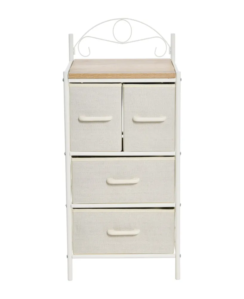 Short Storage Tower, 4 Drawer