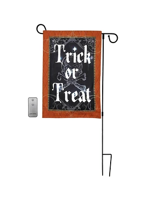 Lighted Metal Stand Outdoor Banner with Remote Control