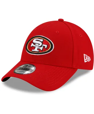 Men's New Era Scarlet San Francisco 49ers Team The League 9FORTY Adjustable Hat