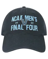 Men's League Collegiate Wear Navy Villanova Wildcats 2022 Ncaa Men's Basketball Tournament March Madness Final Four Relaxed Twill Adjustable Hat